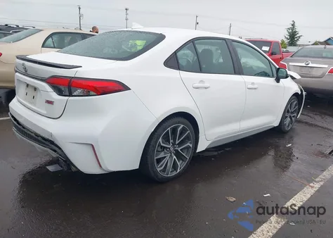 2020 Toyota Corolla Xse z USA, uszkodzony, nr VIN 5YFT4RCEXLP026936